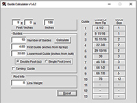 Carlin Bamboo :: Guide Spacing Programs and Charts